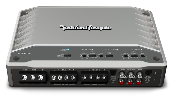 Rockford Fosgate M2-300x4 Digitaler 4-Kanal-Verstärker M2-300 x4